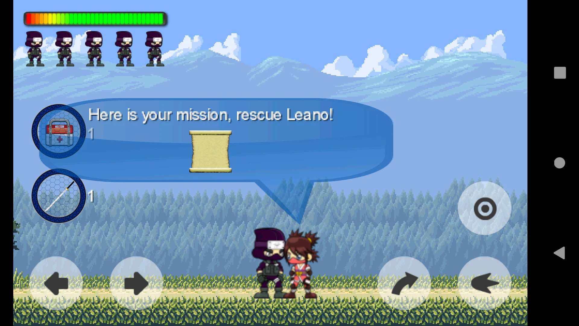 Ninja World Runner screenshot